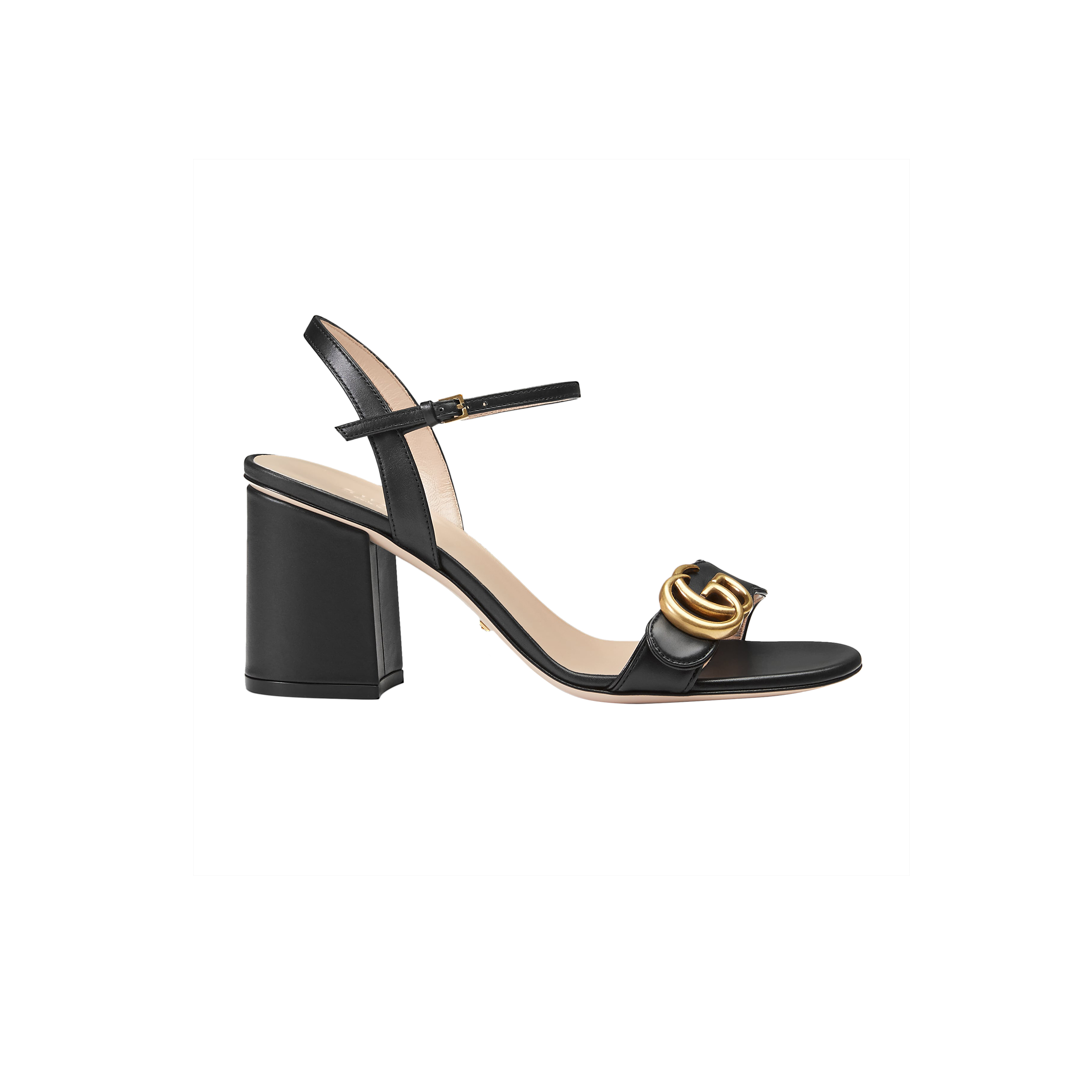 G*u*i women''s mid-heel sandal 453379 a3n00 1000